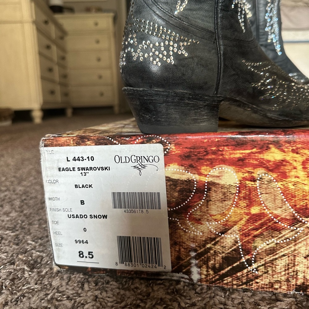 Old Gringo Swarovski Eagle Boots